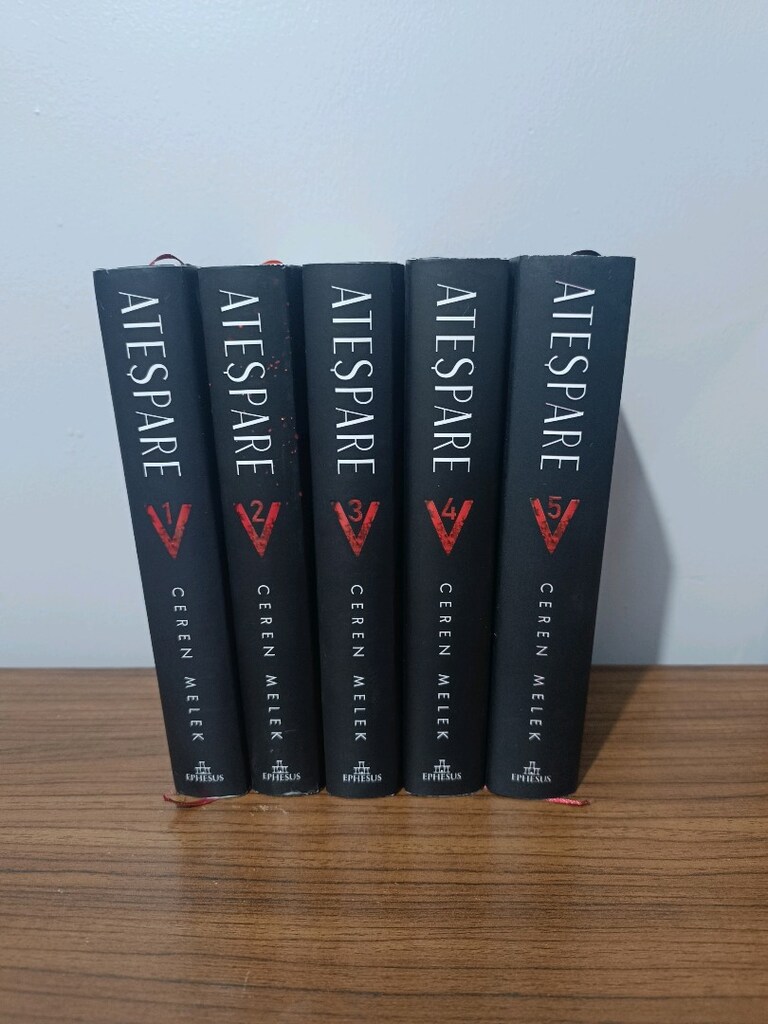 Ateşpare Ceren Melek 5 kitaplık set - 2