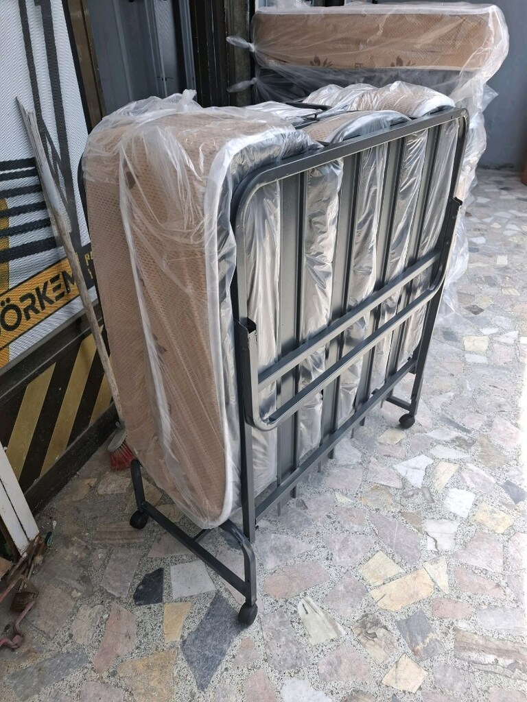 LÜKS KATLANIR YATAK SOMYA ÜCRETSİZ TESLİMAT 17 CM YAYLI YATAKTIR - 2