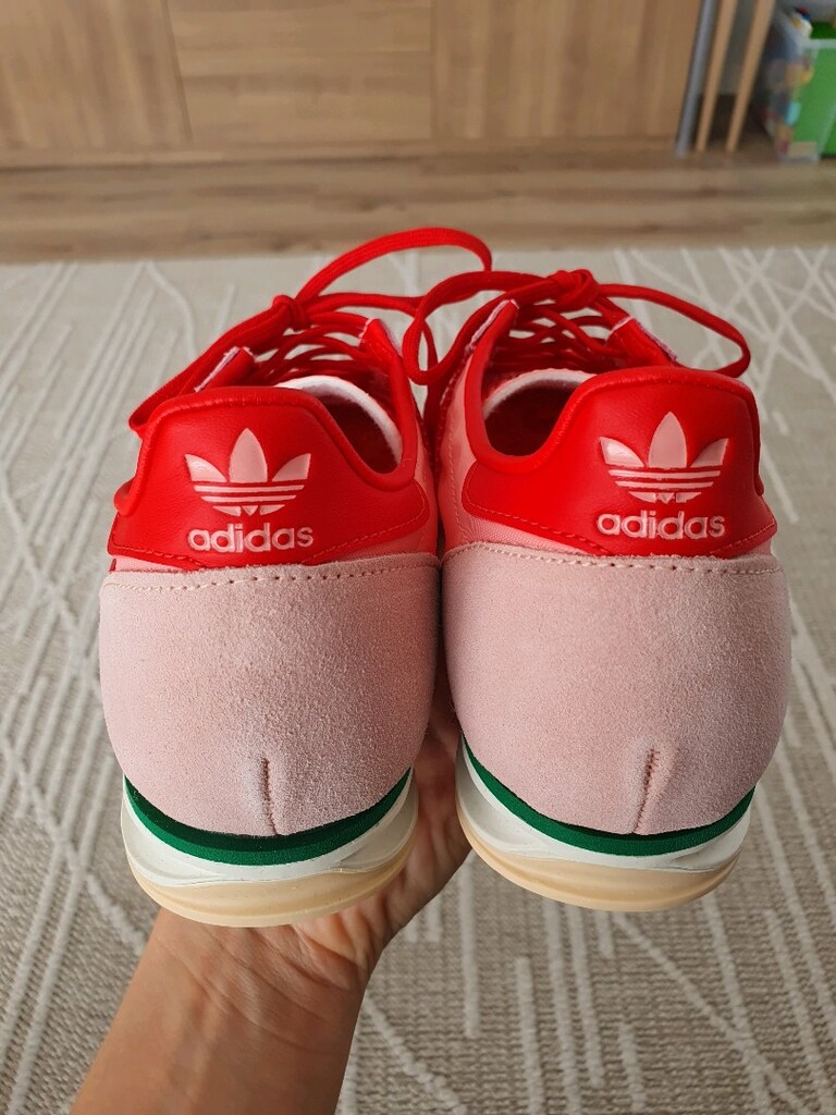 Adidas Spor ayakkabı kutulu Kırmızı Pembe Pudra SIFIR Orjinal 38 - 7
