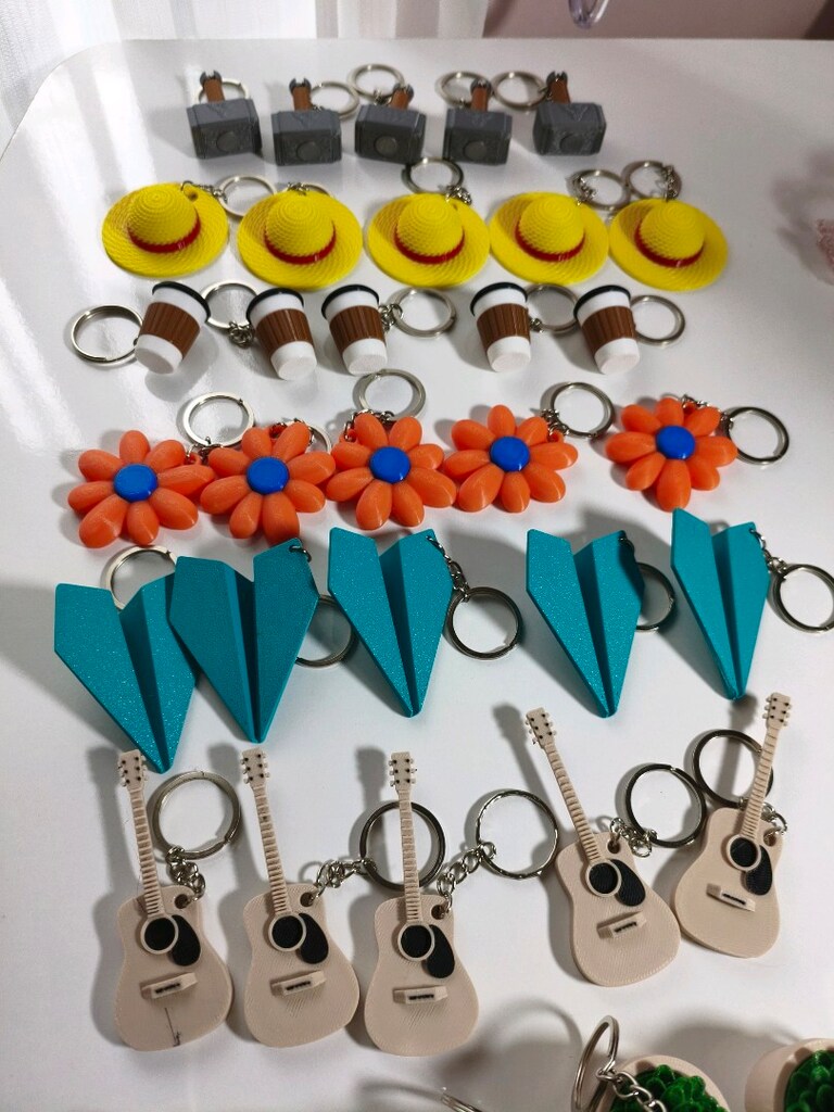 50 Adet Anahtarlık - 2