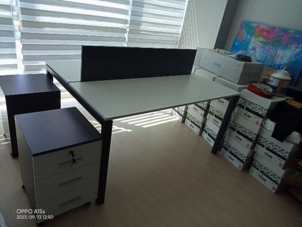 2'Lİ ÇALIŞMA MASASI / ÇOKLU MASA / QUİK OFİS - 12