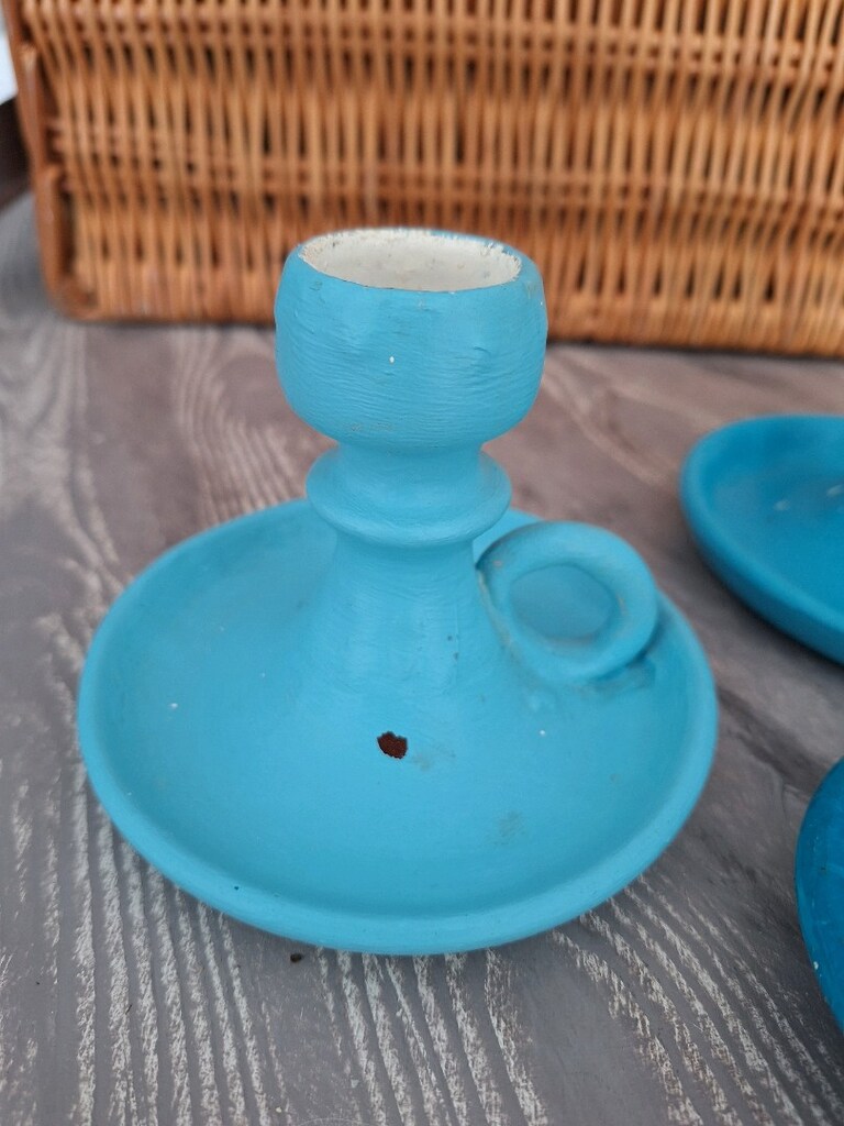 şamdan - kulplu mumluk - 2