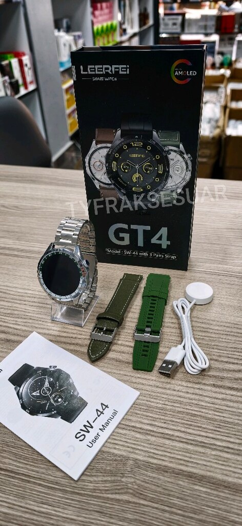 Gt4 akıllı saat 3 kordonlu - 6