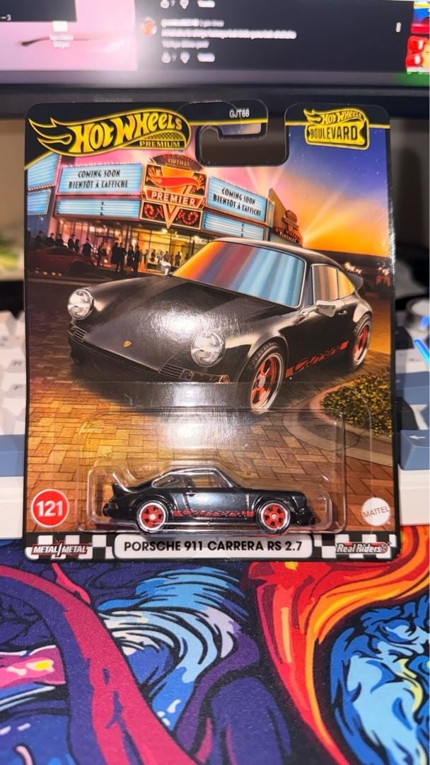 hotweels posche 911 carrera rs 2.7 - 2