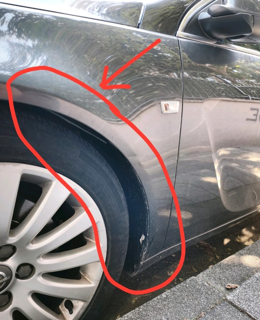 OPEL İNSİGNİA 2.0CDTİ 2011 ön sol, arka çamurluk davlumbazı(2008-2017) - 2