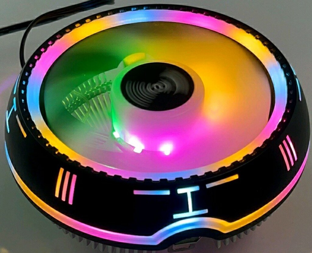 RGB Işıklı İşlemci Fanı - 4