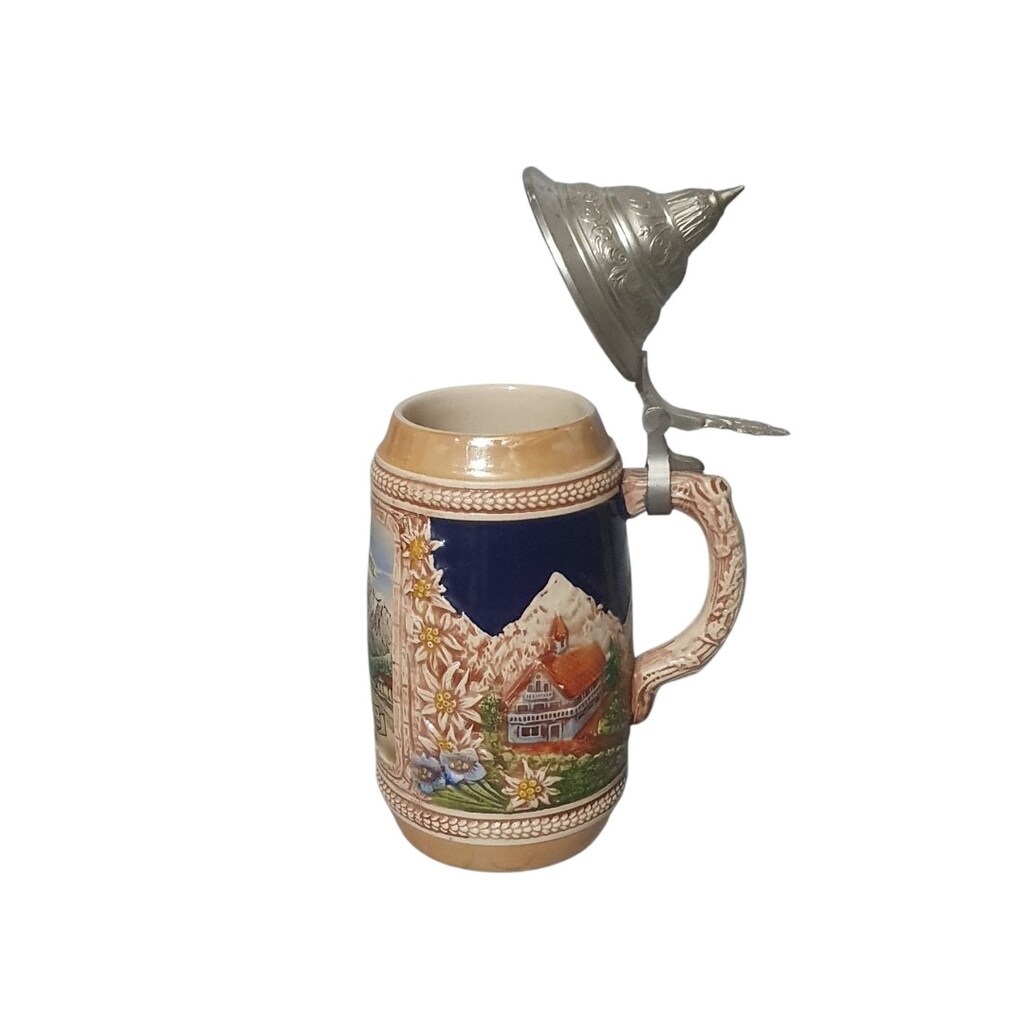 Vintage Alman Zin kapaklı tankart - 2