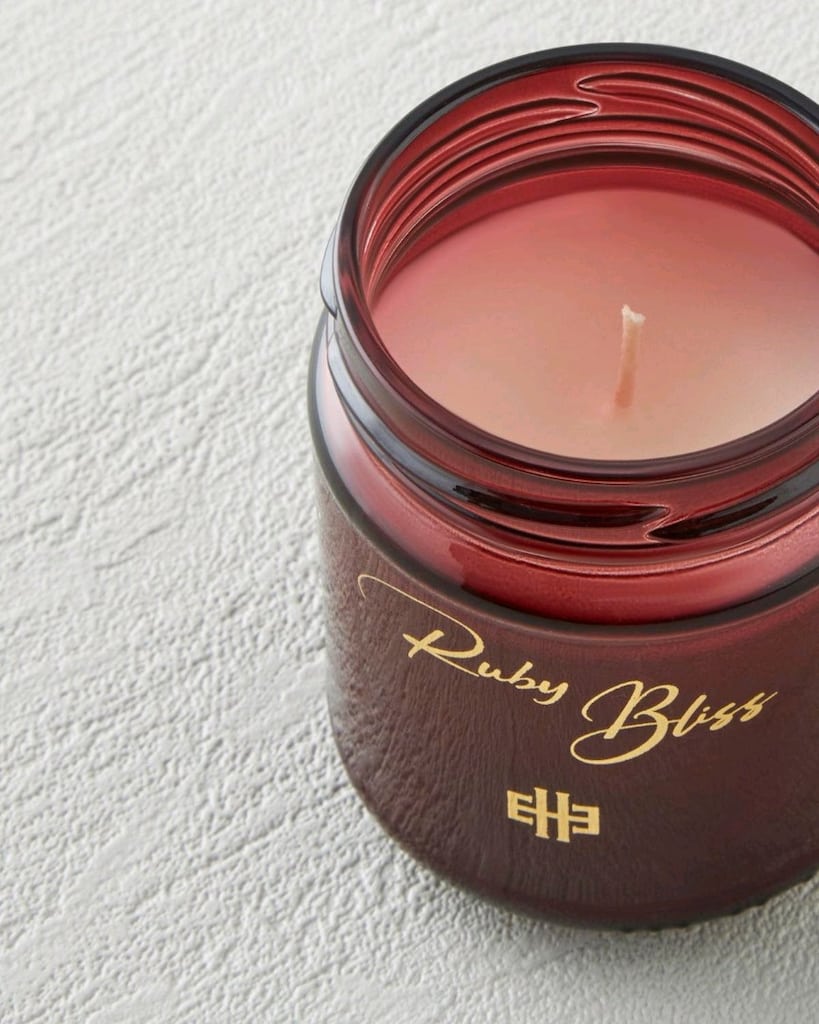 English Home Ruby Bliss Kokulu Mum 120 gr Bordo