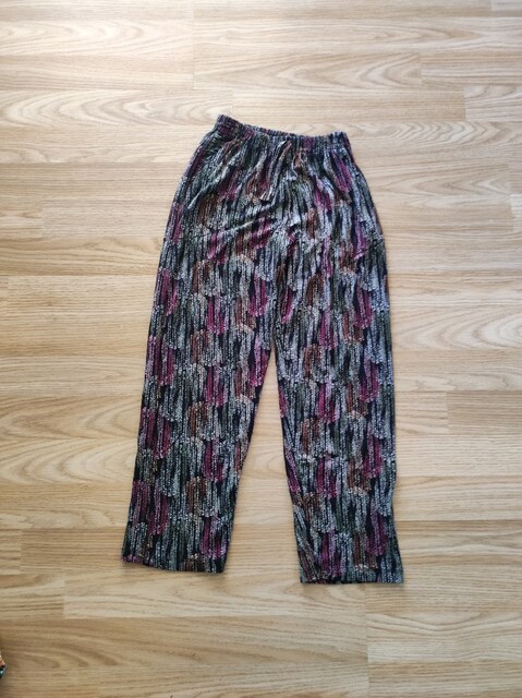 kız çocuk kumaş şalvar pijama