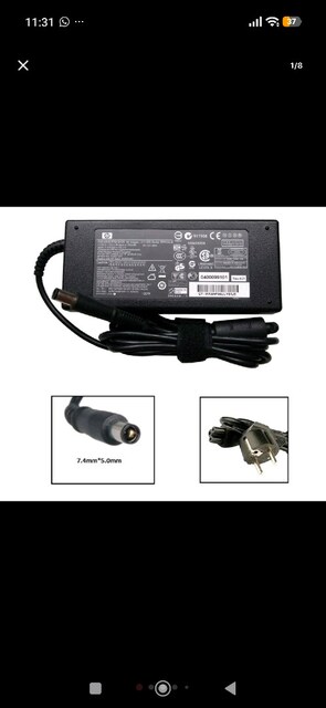 HP laptop adaptörü şarj cihazı