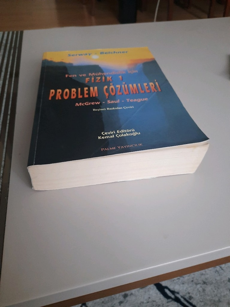 Serway Fizik 1 ve 2 - Problem Çözümleri Kitapları - 3
