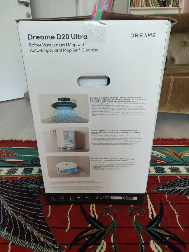 DREAME D20 Ultra Robot Süpürge Beyaz - 10