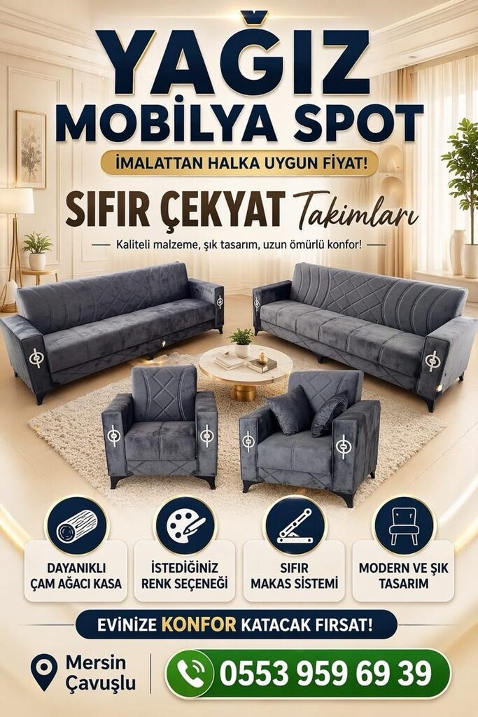 sıfır lüks kanepe koltuk çekyat - 11