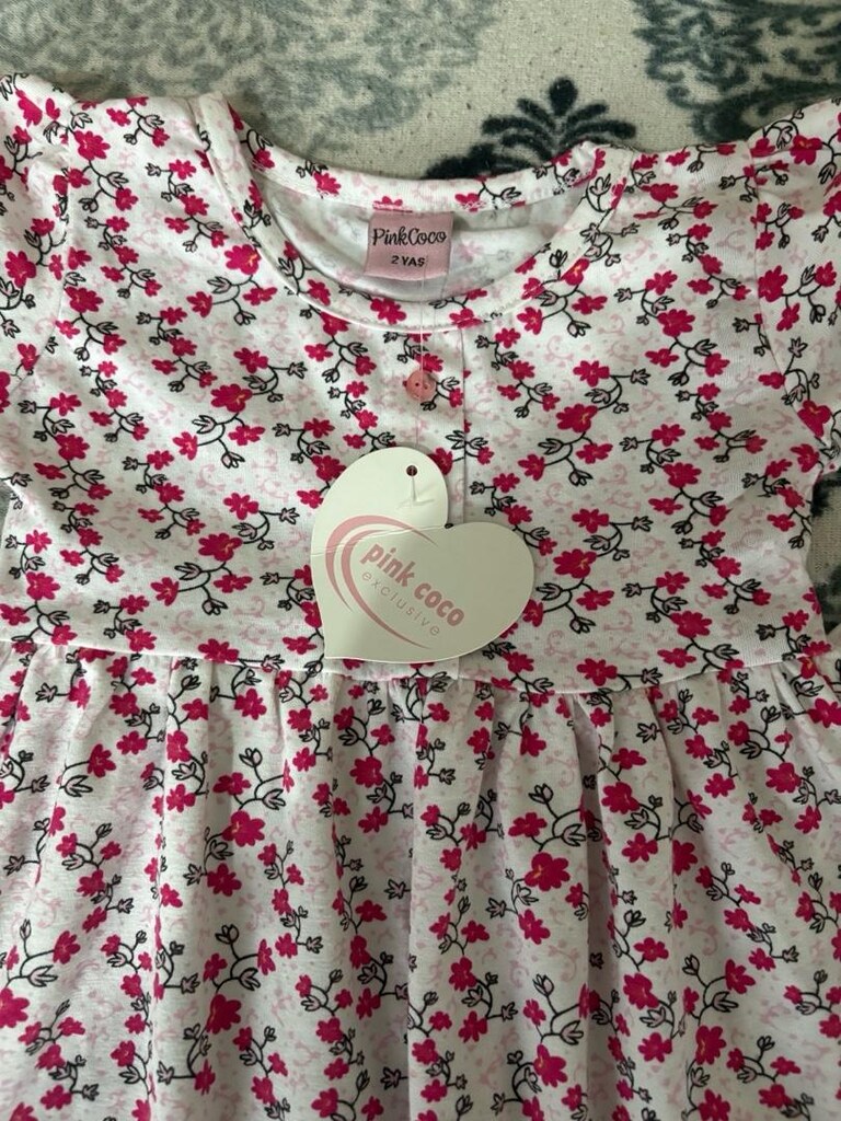 sıfır elbise pink markası 2 yaş için - 2