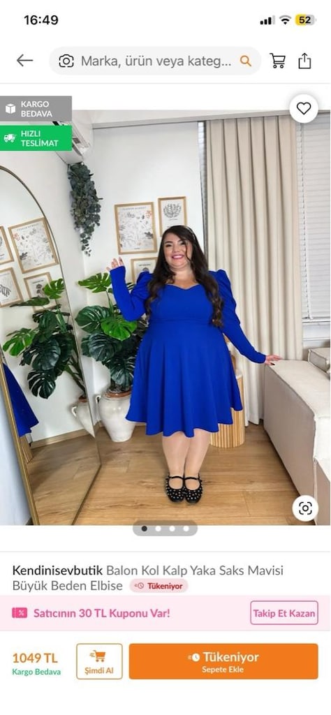 Lacivert Abiye - 3
