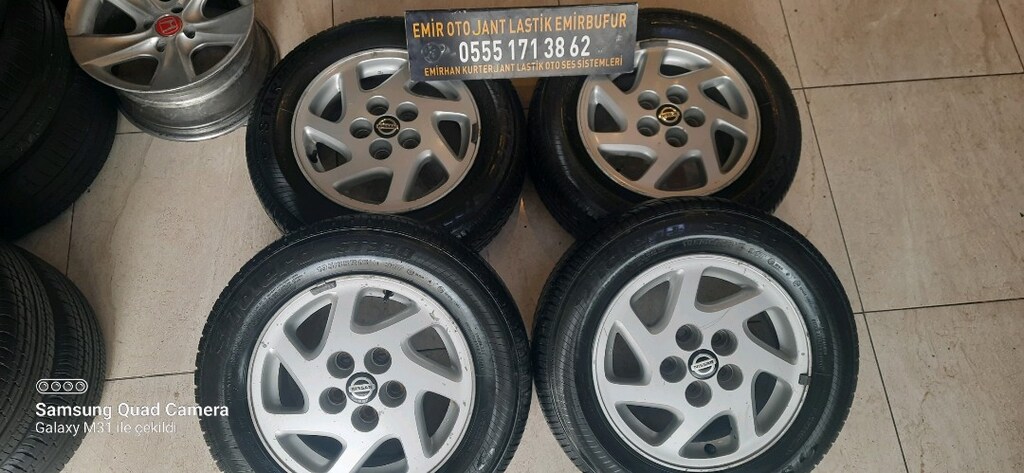 5x112 (15) jant lastik 195x65x15 sitarmaks 2022 tarihli - 2