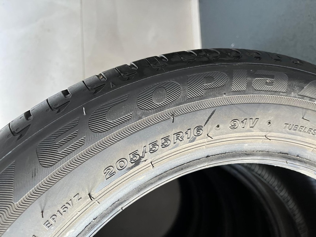 205 55 16 BRIDGESTONE TAKIM YAZLIK AZ KULLANILMIŞ - 5
