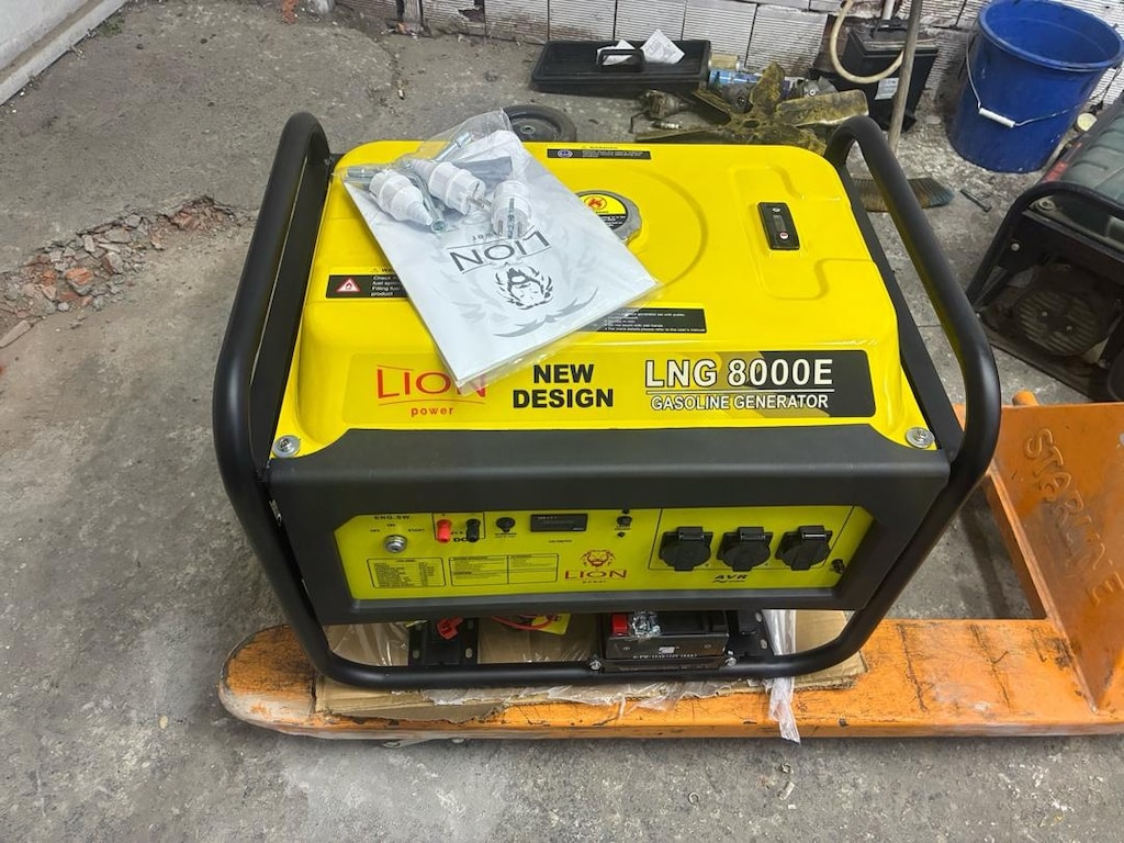 8 Kva lion jeneratör sıfır - 5