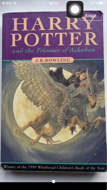 harry potter ingilizce 1 baskı