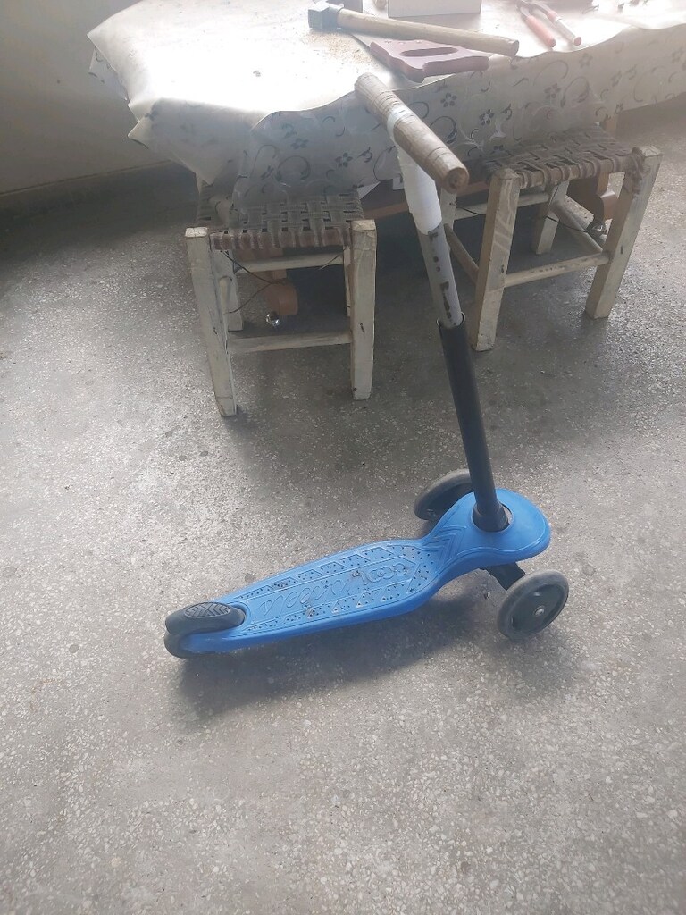 Mavi Çocuk Scooter - 4