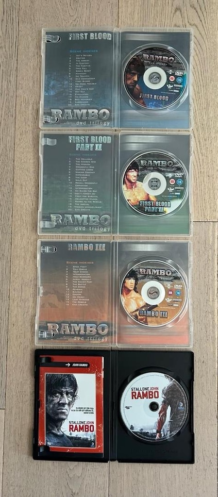 Rambo Koleksiyon DVD Seti - 3