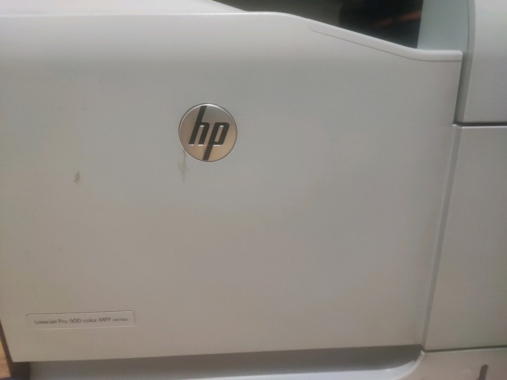 Satılık yazici,hp laserjet pro 500 color mfp m570dn model, - 5