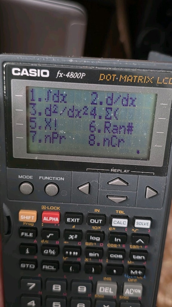 Casio Fx-4800p programlanabilir hesap makinesi - 2