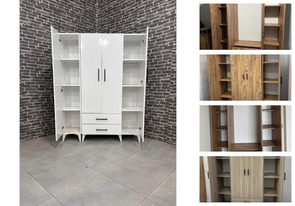 4 kapaklı elbise dolabı ctyslebvaz - 3
