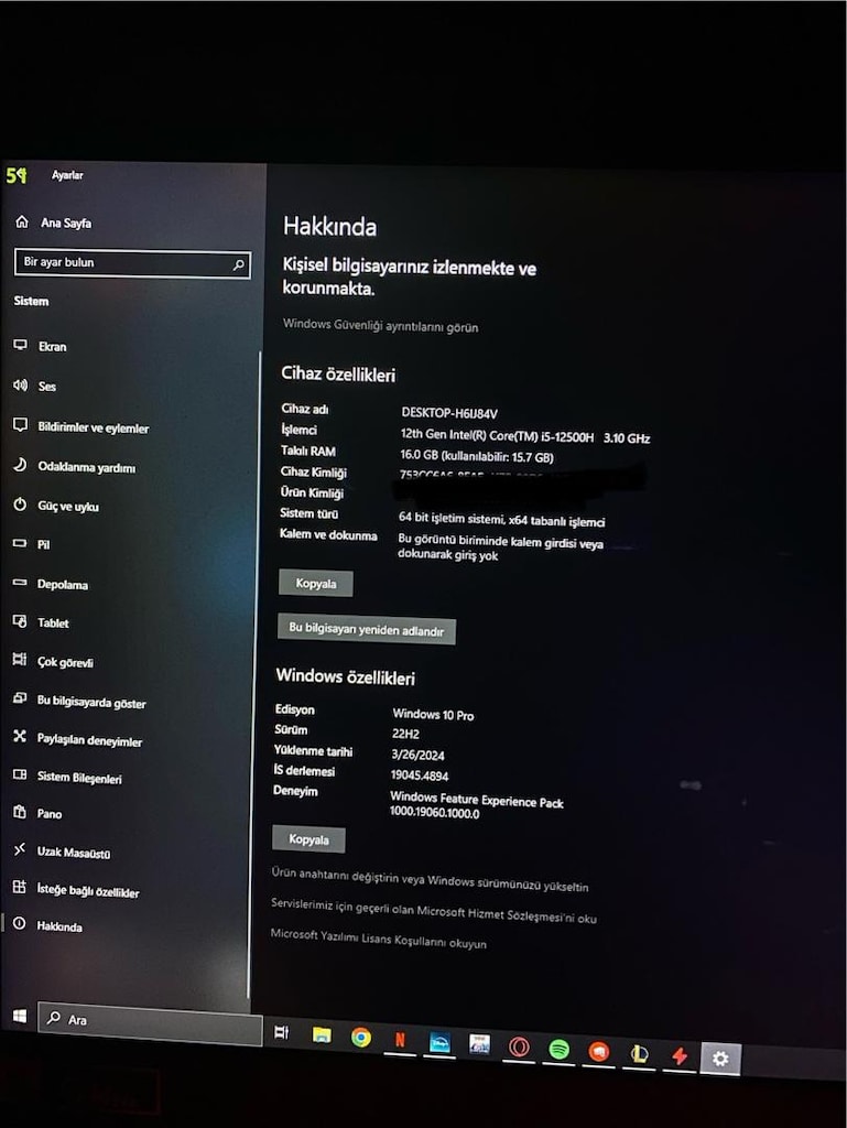 ACER NITRO 5 - 3