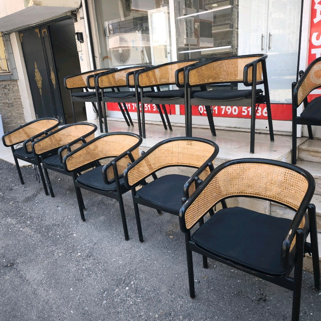 10 ADET HASIR SANDALYE - 2