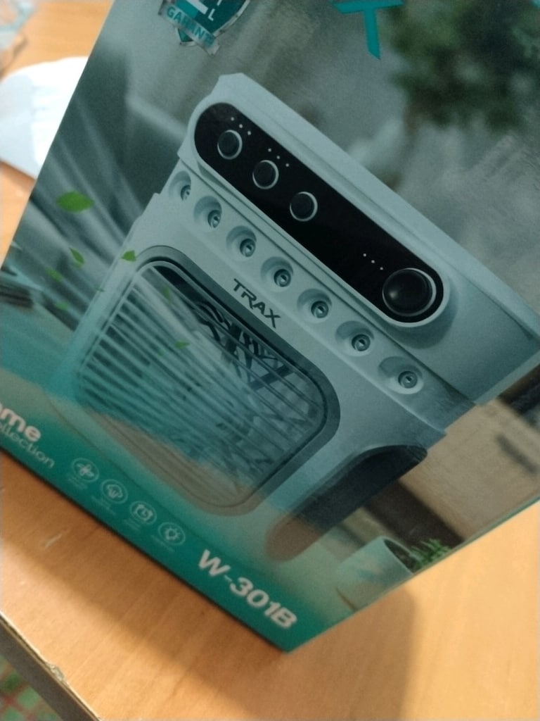 YENİ KUTUSUNDA TRAX - W 301B - MARKA VE MODEL NUMARALI BUHARLI FAN - 6