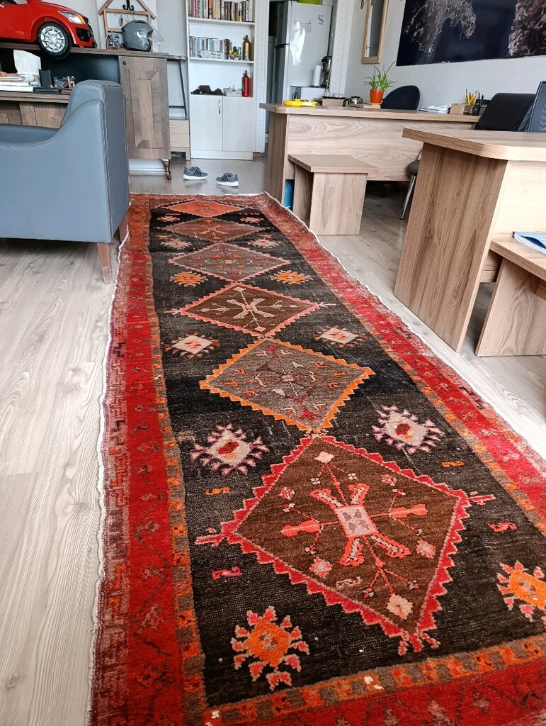 satılık el yapımı yün halı - 11