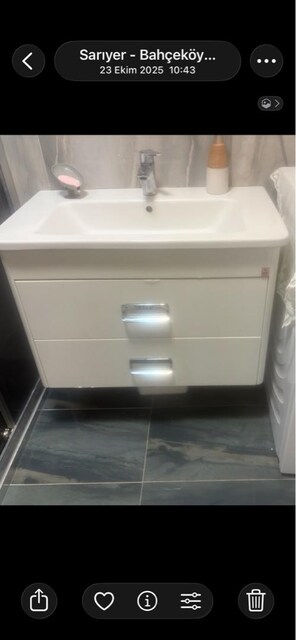 acil satılık lavabo batarya dolap banyo