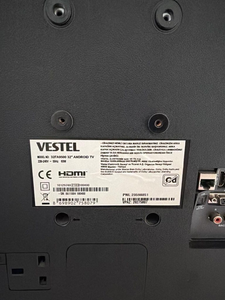 Vestel Android tv 32'' - 3