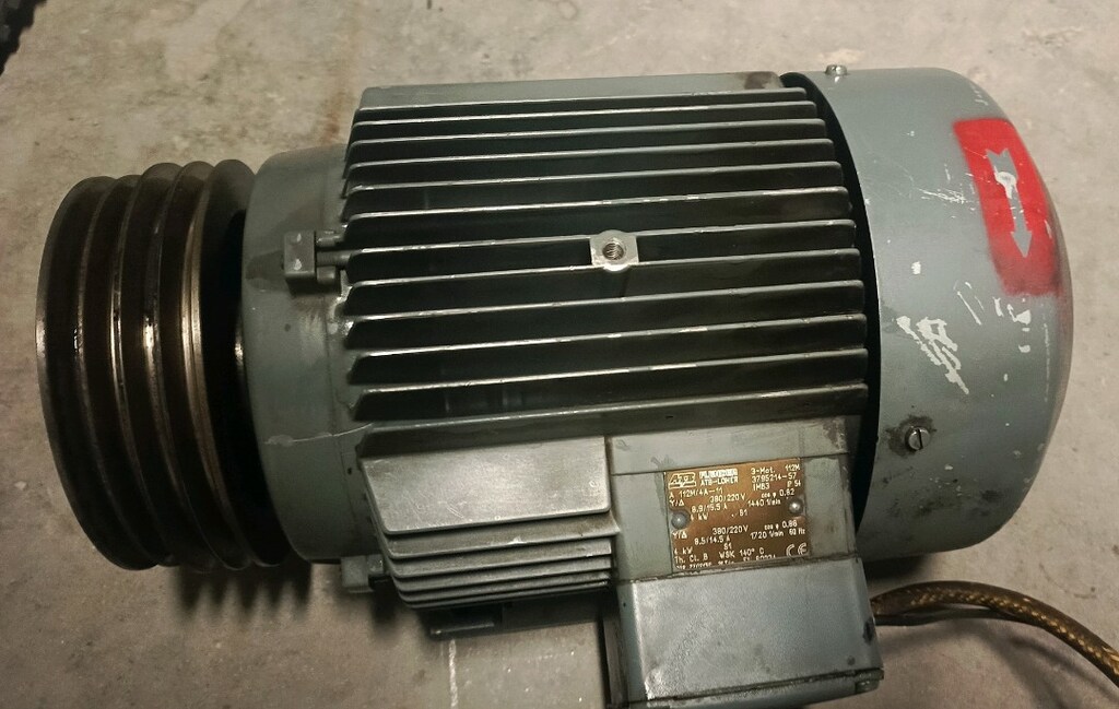 elektrik motor trifaze 4 kw (made in germany) - 3