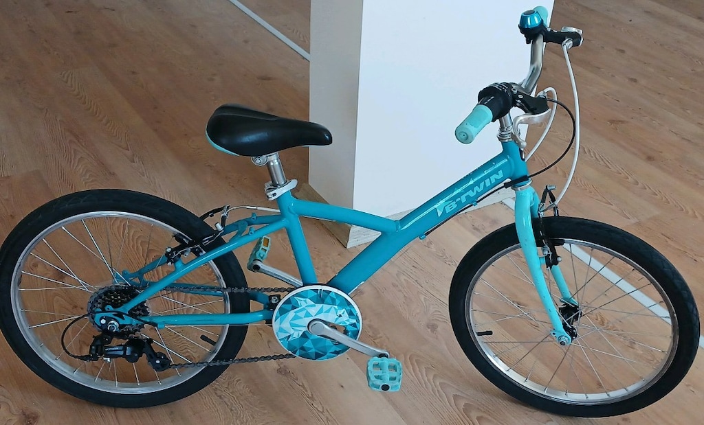 Btwin çocuk bisikleti 20 jant Decathlon YENİ GİBİ Ön Sepetli - 3