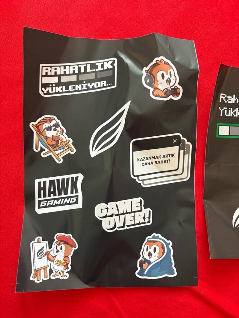 Hawk oyuncu koltuğu bel destek seti - 4