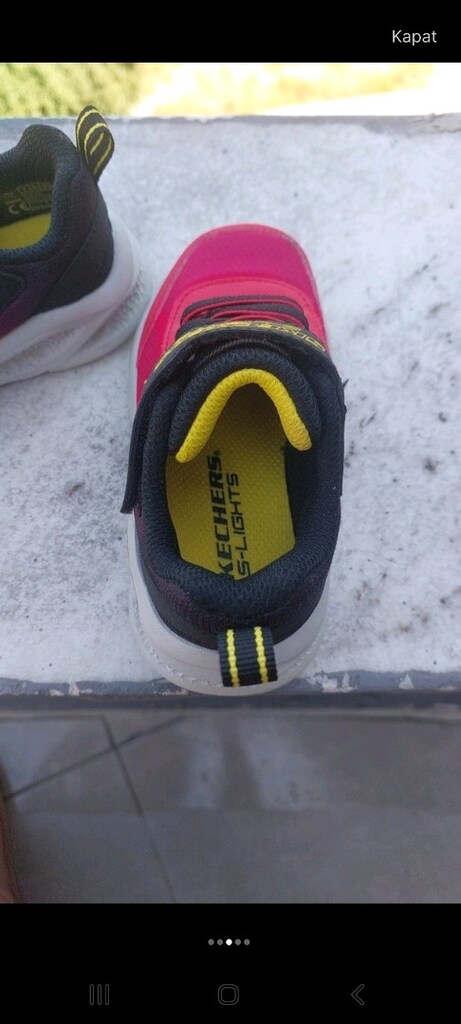 skechers s-lights cocuk spor ayakkabısı - 3