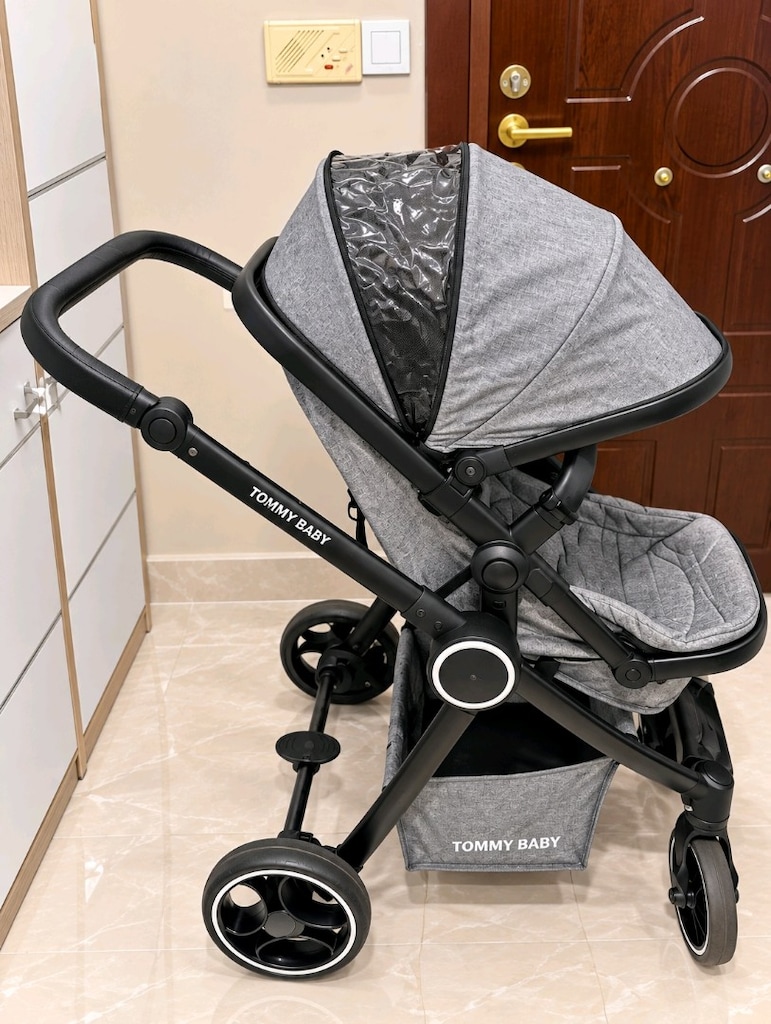 TommyBaby Toranto Black VIP Travel Sistem Bebek Arabası + Oto Koltuğu - 5