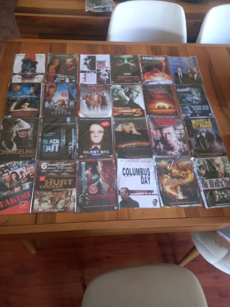 96 adet orjinal çekin dvd - 2