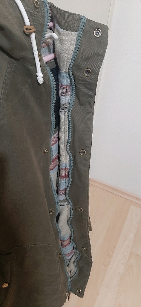İspanya'dan Kapüşonlu Pull&Bear Kaban (Yorgan gibi) - 8