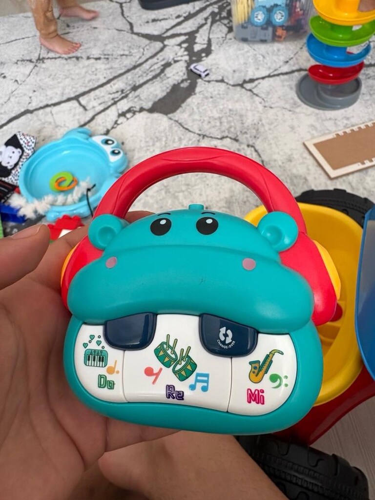 sesli müzikli bebek oyuncak - 4