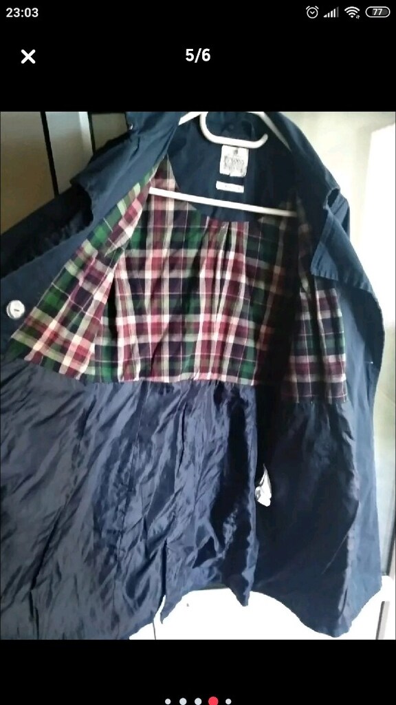 LTB TRENÇKOT YAĞMURLUK NAVY 38/M BEDEN - 5