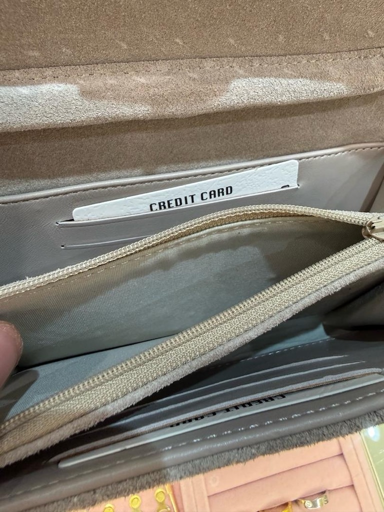 Chanel Süet Kapitoneli Zincirli Çanta - 8