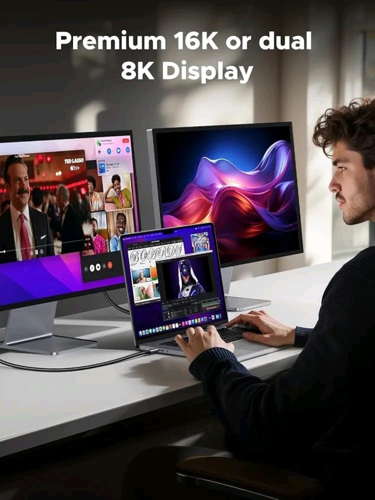 ugreen 240w 80GB thunderbolt 5kablo - 4
