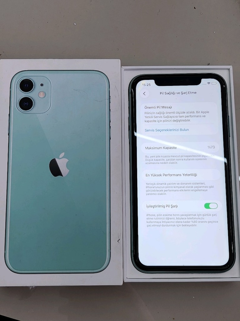 İPHONE 11 64 PASAPORT KAYITLI TR CİHAZI - 8