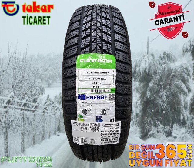 175 70 13 FUNTOMA ROADFUN WINTER #kış&kar lastiği# Teker Ticaret 2026