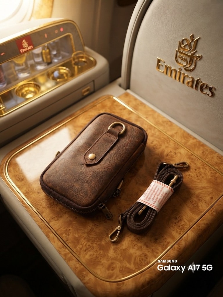 ORIGINAL LEATHER CROSS BELT BAG - 8