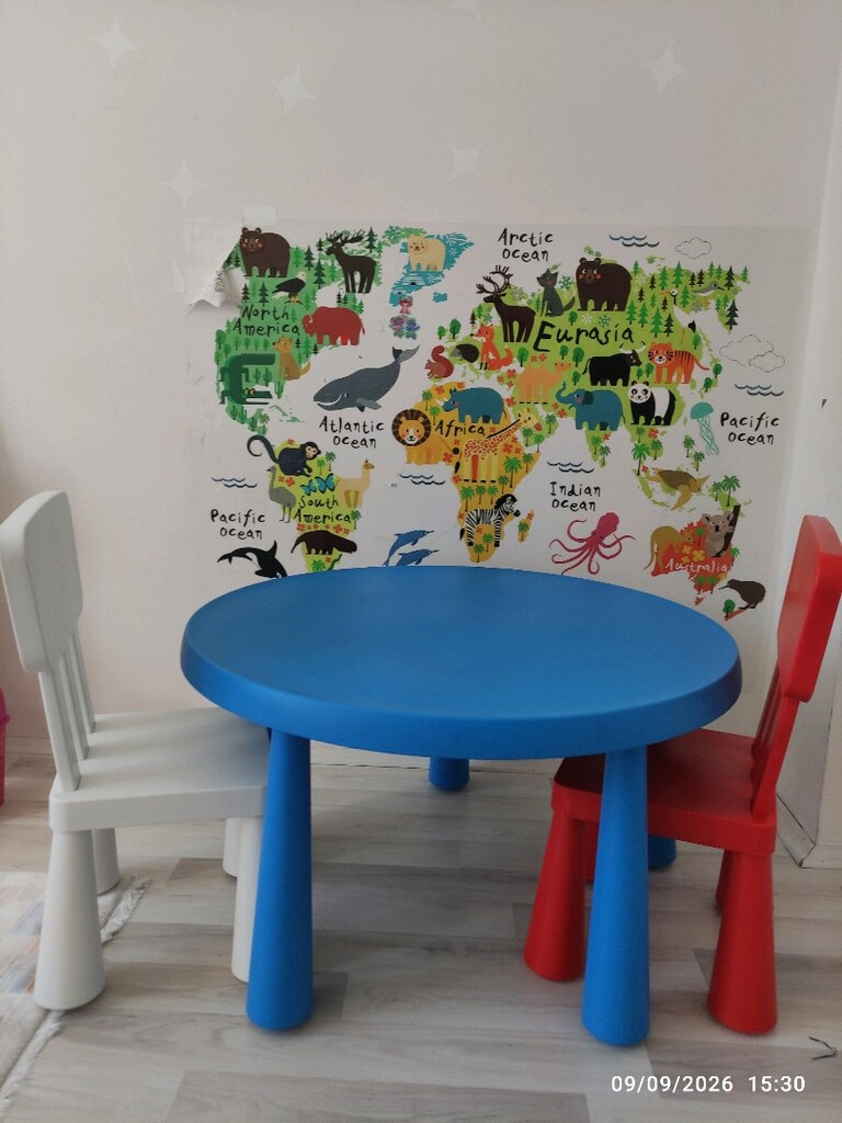 Ikea çocuk masa sandalye - 4