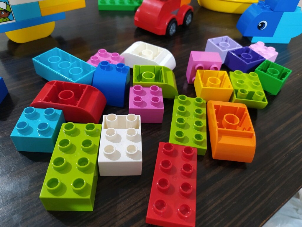 67 PARCA LEGO DUPLO ORJİNAL SET RESİMDE GORUNEN TUM PARCALAR DAHİLDİR - 4